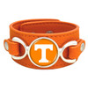 Tennessee Volunteers "Moto" Team Color Leather Strap College Bracelet