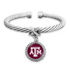 Texas A&M Aggies Bracelet- X Bangle Cuff