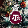 Snowman Texas A&M Aggies Christmas Ornament