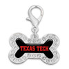 Texas Tech Raiders Dog Bone Pet Collar Charm