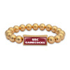 South Carolina Gamecocks Gold Society Nameplate Stretch Bracelet