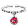 Utah Utes Bracelet- X Bangle Cuff