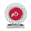 Utah Utes Desk Decor- Elegant Round