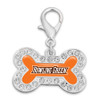 Bowling Green State Falcons Dog Bone Pet Collar Charm