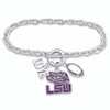 LSU Tigers Touchdown Bracelet