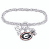 Georgia Bulldogs Slam Dunk Bracelet