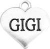 Family Accent Charm- Heart- Gigi