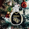 Central Florida Knights Christmas Ornament- Snowman with Football Jersey