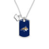 Montana State Bobcats Car Charm- Rear View Mirror Dog Tag with State Charm