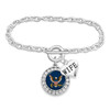 U.S. Navy Crystal Bracelet-Wife