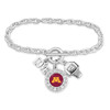 Minnesota Golden Gophers Basketball, Love and Logo Bracelet