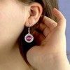 Mississippi State Bulldogs Earrings- Abby Girl