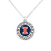 Illinois Illinis Abby Girl Necklace