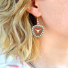 Texas Longhorns Earrings- Brooke