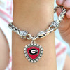 Georgia Bulldogs Bracelet- Brooke