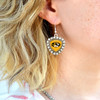 Missouri Tigers Earrings- Brooke