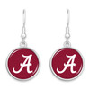 Alabama Crimson Tide Earrings-  Leah