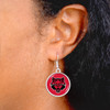 Arkansas State Red Wolves Earrings- Leah