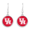 Houston Cougars Earrings-  Leah