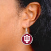 Indiana Hoosiers Earrings-  Leah