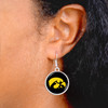 Iowa Hawkeyes Earrings- Leah