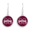 Mississippi State Bulldogs Earrings- Leah