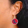 Ole Miss Rebels Earrings-  Leah