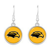 Southern Mississippi Golden Eagles Leah Earrings