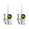 Iowa Hawkeyes Earrings- LOVE