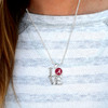 Alabama Crimson Tide Necklace- LOVE