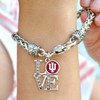 Indiana Hoosiers Bracelet- LOVE