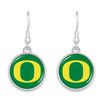 Oregon Ducks Earrings-  Leah