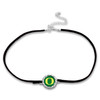 Necklaces- Oregon Ducks Black Suede Choker Necklace