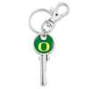 Oregon Ducks Key Chain- Round Key