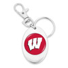 Wisconsin Badgers Key Chain- Jumbo