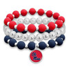 Ole Miss Rebels Bracelet- Amanda Stack- Silicone