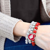 Wisconsin Badgers Bracelet- Amanda Stack- Sparkle