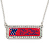 Ole Miss Rebels Necklace- Ellie