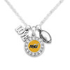 Alabama State Hornets Necklace- Football, Love and Logo