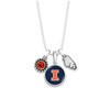 Illinois Illinis Necklace- Home Sweet School