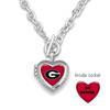 Georgia Bulldogs Necklace- Bella Locket