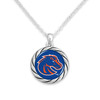 Boise State Broncos Necklace- Twisted Rope