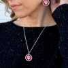 Indiana Hoosiers Necklace- Twisted Rope