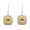 North Dakota State Bison Earrings- Kassi