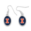 Illinois Illinis Earrings- Kennedy