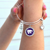 Kansas State Wildcats Bracelet- Twisted Rope