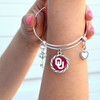 Oklahoma Sooners Bracelet- Twisted Rope