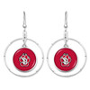 South Dakota Coyotes Earrings- Campus Chic