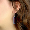 Virginia Cavaliers Earrings- Triple Charm