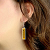 Missouri Tigers Earrings- Nameplate